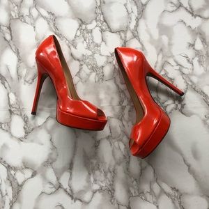 SALE! Jimmy Choo Dahlia Patent Leather Heels